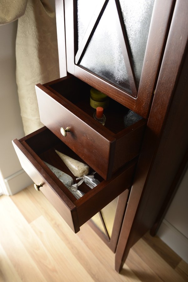 CROSS skříňka vysoká 49x170x39cm, pravá, buk CR313