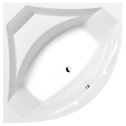 ROSANA rohová vana 140x140x49cm, bílá 64119