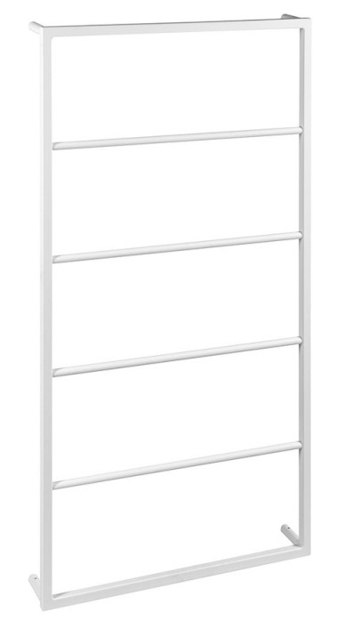 SKA nástěnný sušák ručníků 600x1150x100mm, bílá mat SKA512