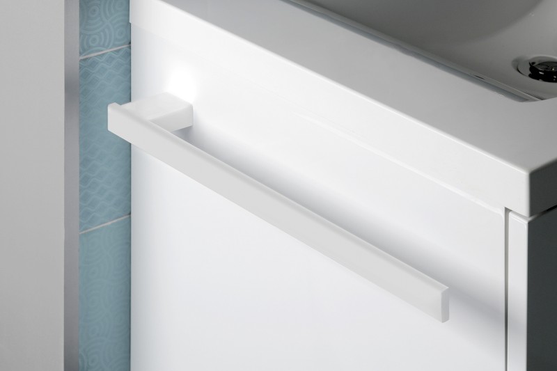 BELLA držák ručníků 400mm, bílá FA311W