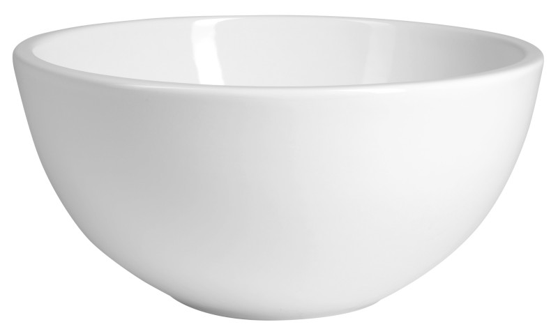 MOON keramické umyvadlo na desku, průměr 43cm, bílá 3112-KL
