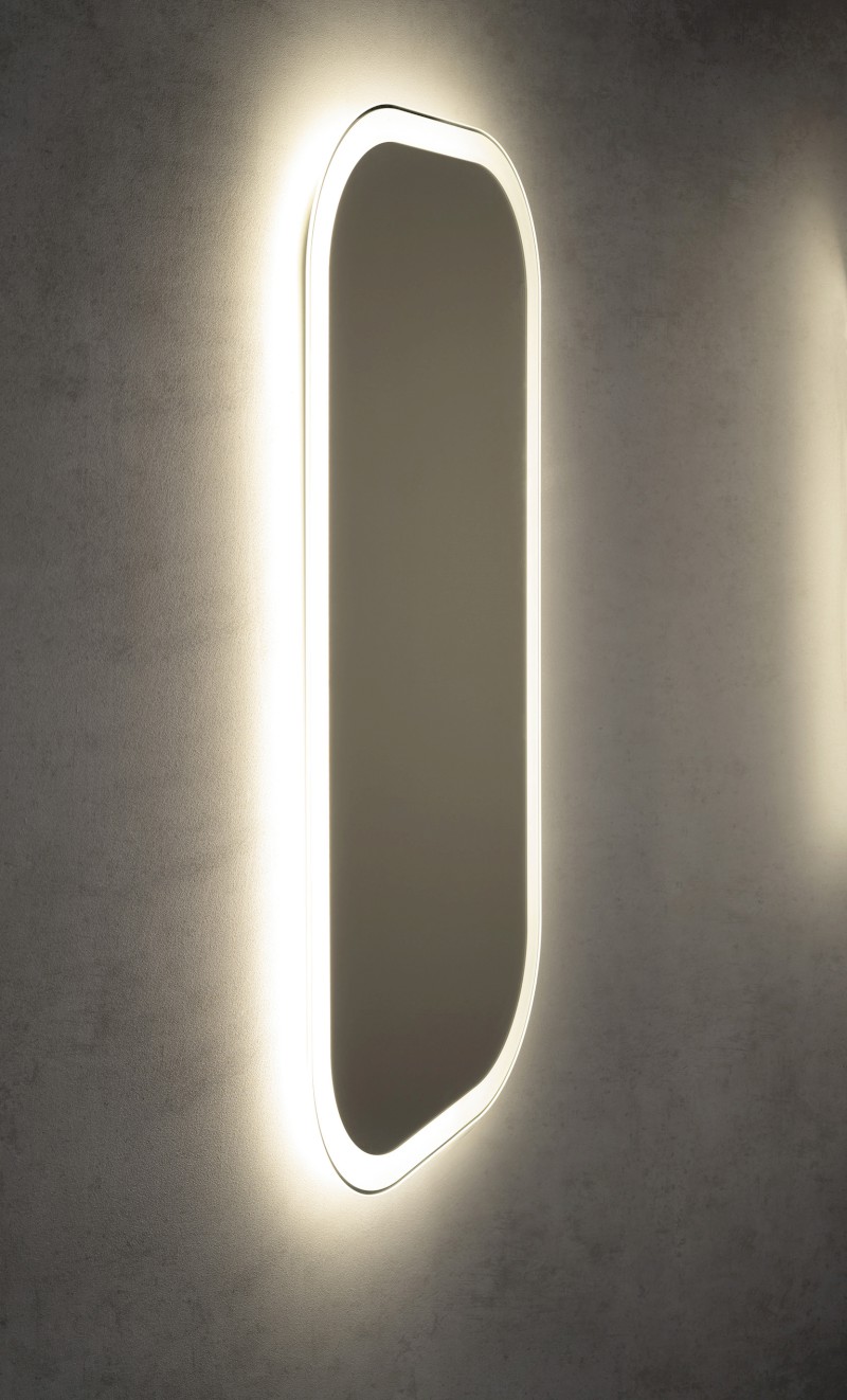 MANOR zrcadlo s LED osvětlením 50x100cm MN500