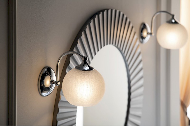 VERITA nástěnné svítidlo E27, 40W, 230V, IP21, chrom AU537