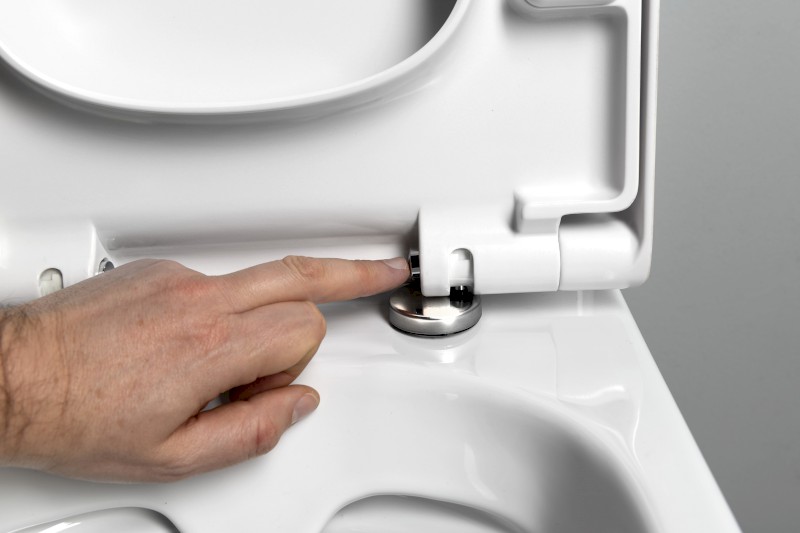 BEHRENS WC sedátko, Soft Close, bílá 301.125.4