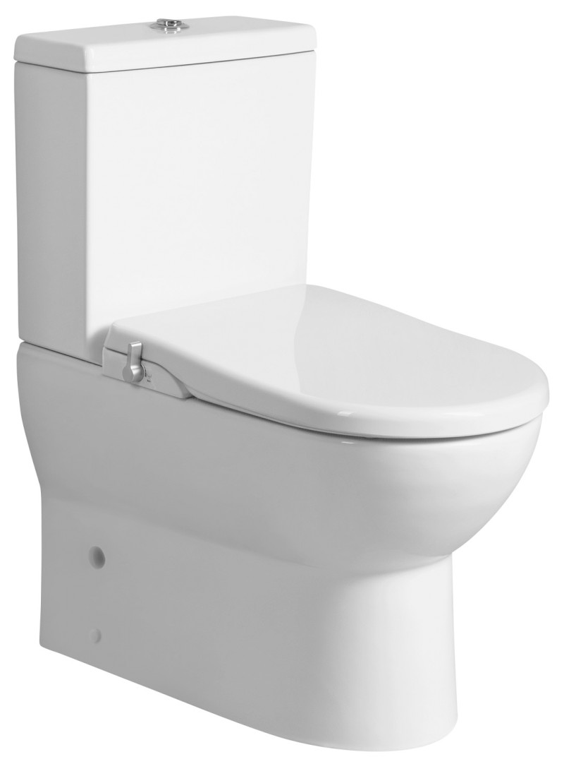 JALTA WC kombi s funkcí bidetu Clean Star,  Rimless, spodní/zadní odpad, bílá LB402-1