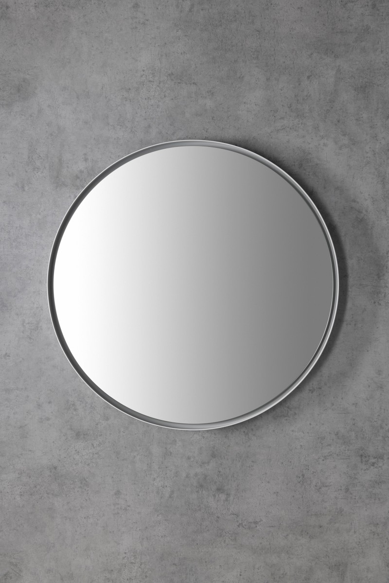 FLOAT kulaté zrcadlo s LED podsvícením ø 60cm, bílá 22559