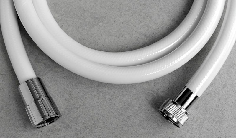 NOPEL plastová sprchová hadice, 150cm, bílá 11078