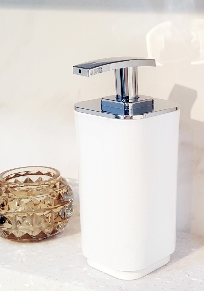 SEVENTY dávkovač mýdla na postavení, bílá 638222