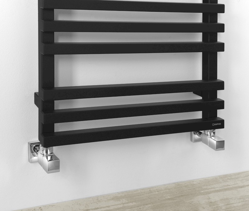 FANTINA otopné těleso 500x1647 mm, černá mat IR515