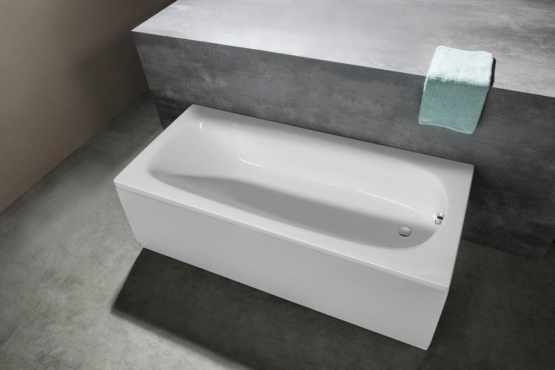 EBRO obdélníková vana 170x75x39cm, bílá 26711