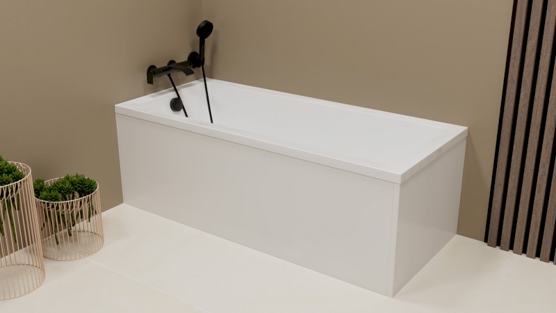 UNIVERSAL rohový panel 130x80x52cm, L/R 30251