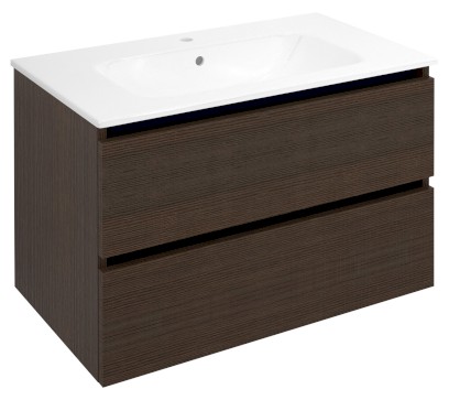 EZARA umyvadlová skříňka 79,8x52x46cm, borovice rustik EZ801-1616