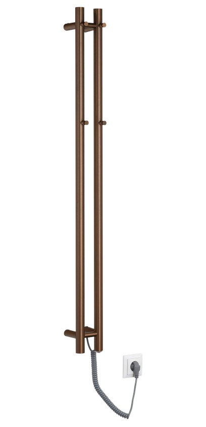 PAPINADO elektrický sušák ručníků 109x1200mm, 40 W, měď mat ER740PG