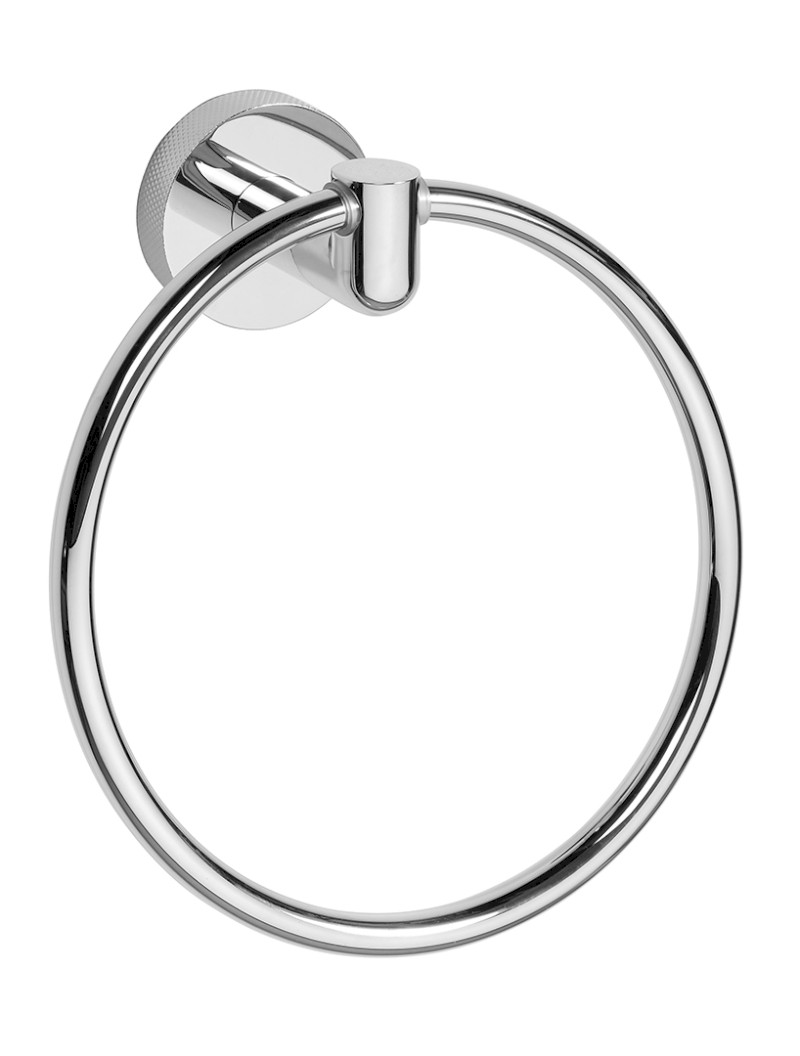 LARISSA držák ručníků kruh, chrom WS006
