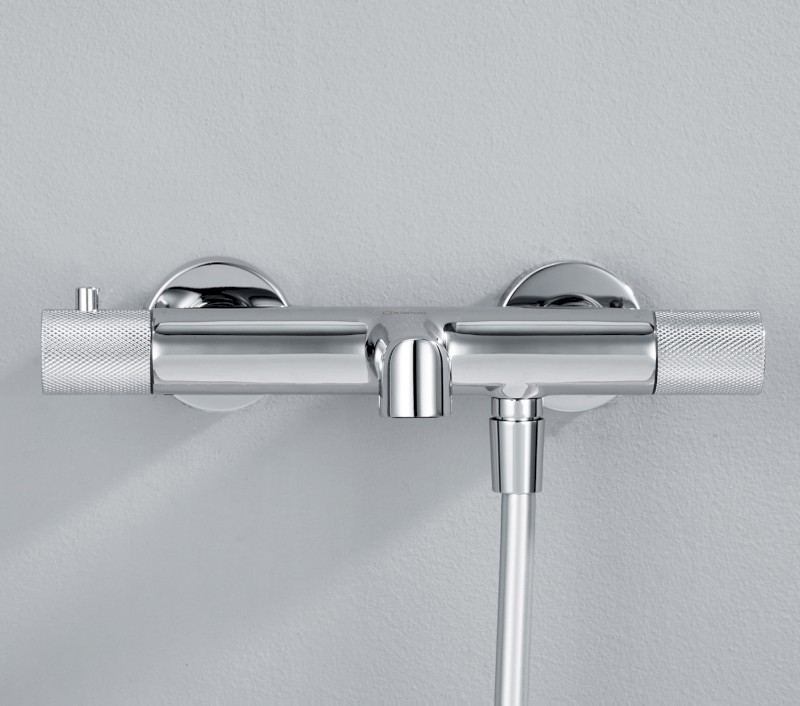 SOLARIS nástěnná vanová termostatická baterie, chrom WD010