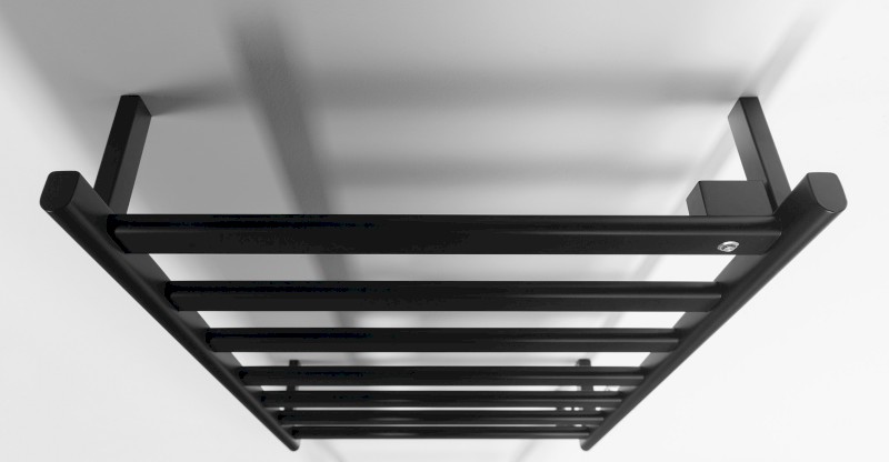 ELIAS elektrický sušák ručníků 490x730x110 mm, 105 W, černá mat EB550