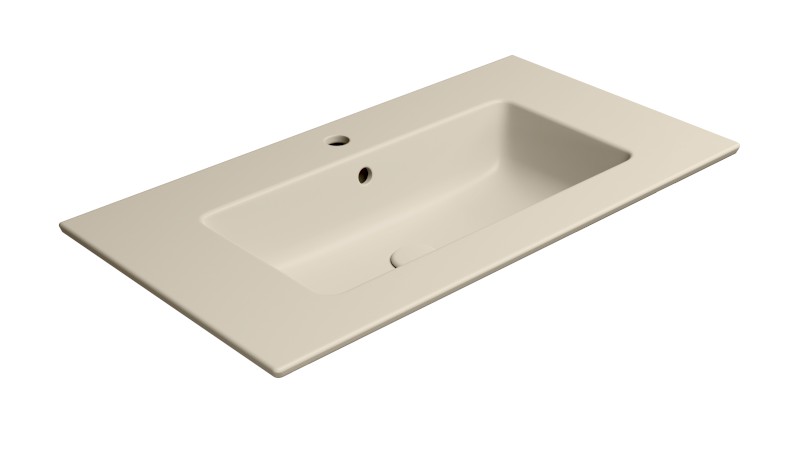 PURA keramické umyvadlo Slim 82x46cm, creta mat 8885108