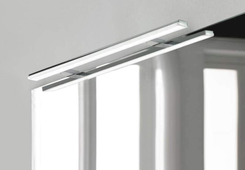 PANDORA LED svítidlo, 15 W, 808x15x112 mm, IP44, chrom (26693CI) E27576CI