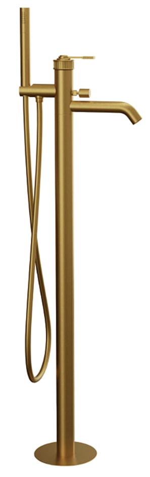 VERSI vanová baterie s připojením do podlahy, bronz RV021/18