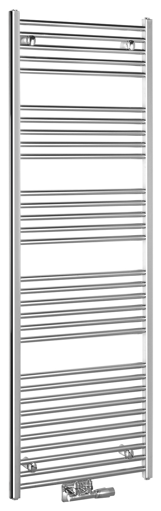 ALYA otopné těleso rovné 600x1785mm, středové připojení, chrom LLS306