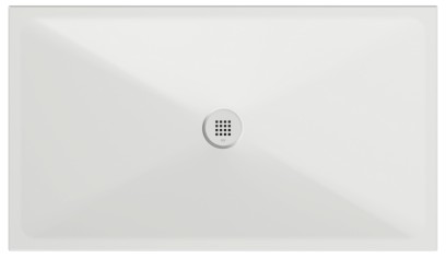 Keramická sprchová vanička, obdélník 140x80x2cm, bílá mat 46140809