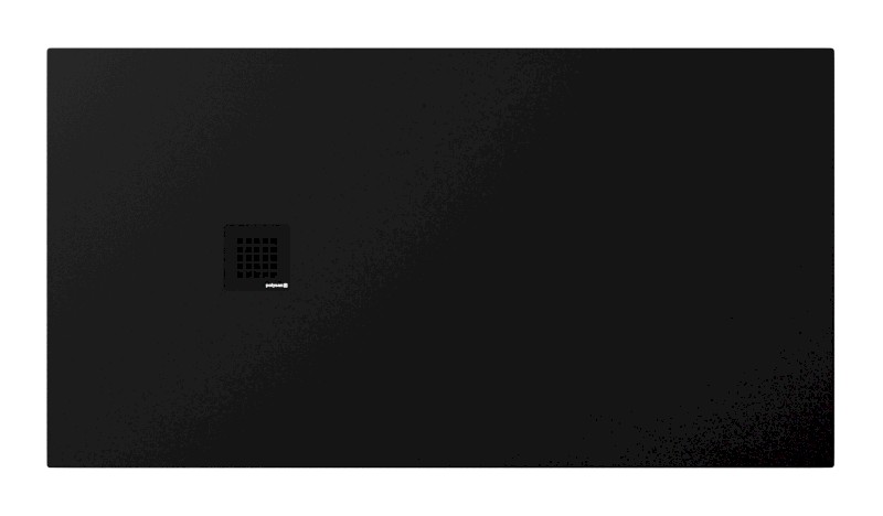 TRENECA vanička z litého mramoru s možností úpravy rozměru, 150x80cm, černá mat 84305.21