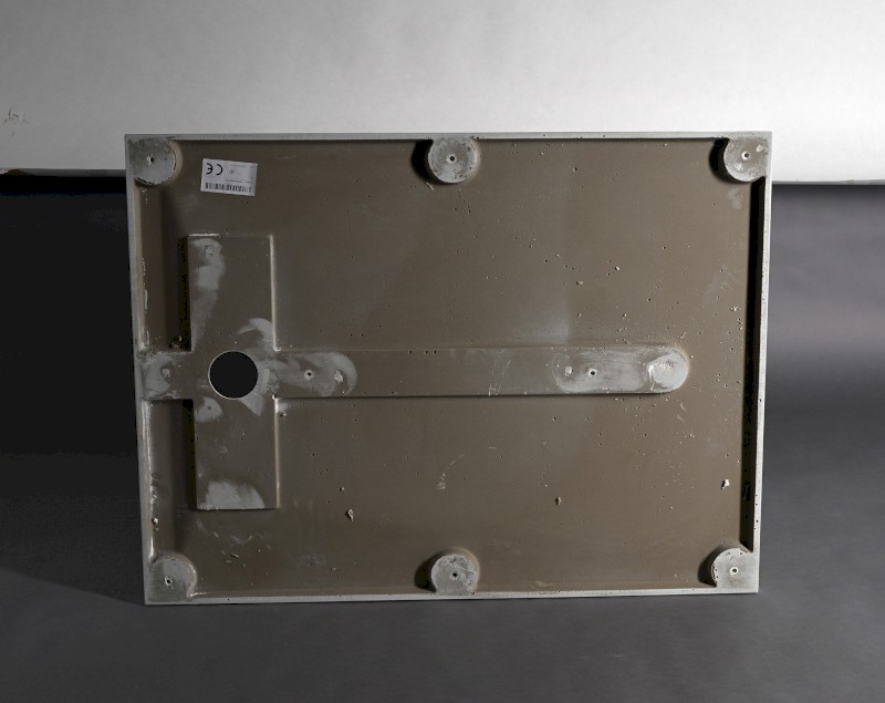 ELEA sprchová vanička litý mramor, 140x80cm, bílá PEL14080