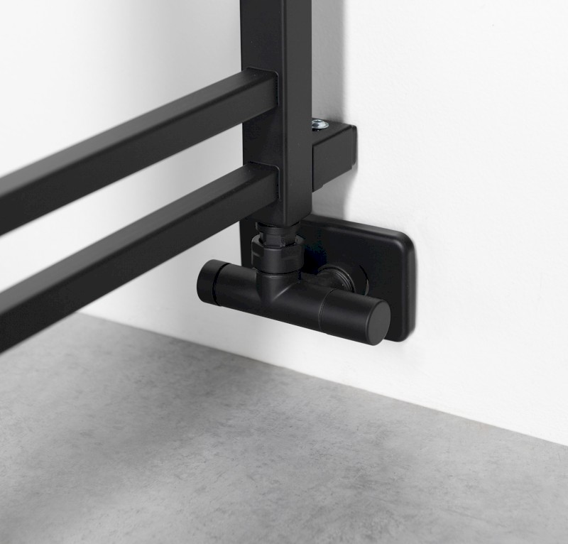 MONO ONE připojovací sada ventilů jednobodová, rozteč 50mm, provedení černá mat CP2052BS