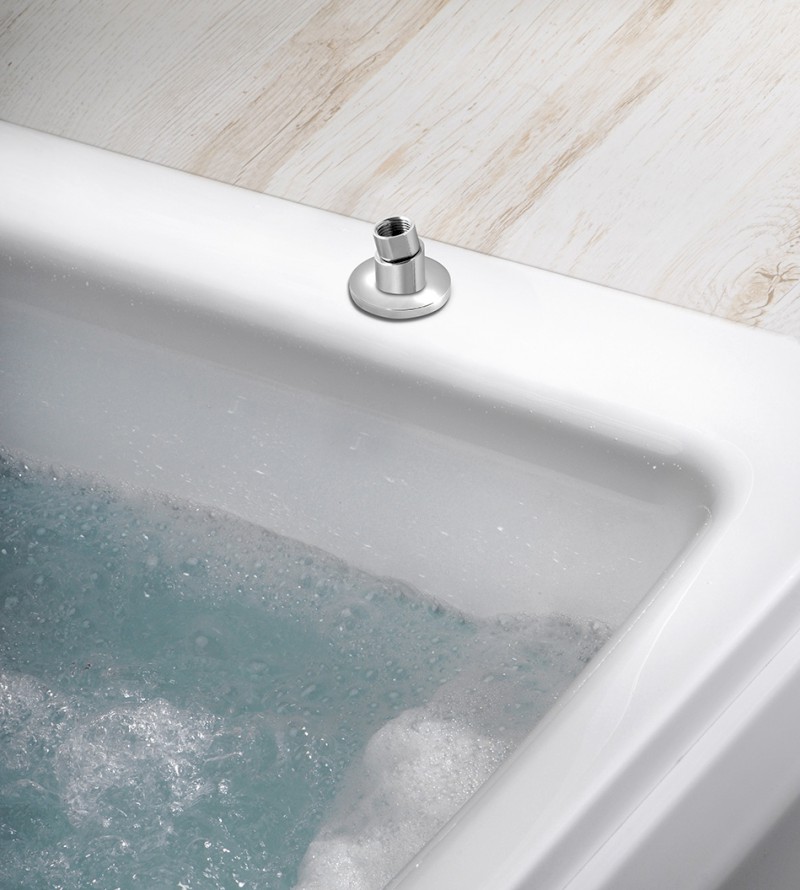 Sprchová průchodka na okraj vany s mezikusem F1/2