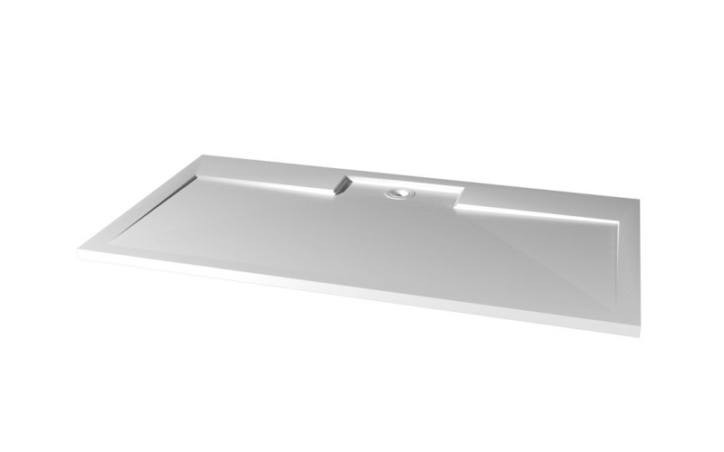 IRENA sprchová vanička z litého mramoru, obdélník 120x90cm, bílá HI12090