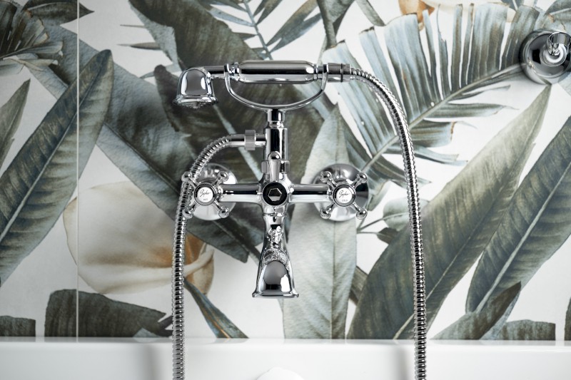 ANTEA nástěnná vanová baterie kompletní, chrom 3011