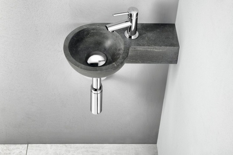 BLOK kamenné umývátko 40x23cm, antracit 2401-32