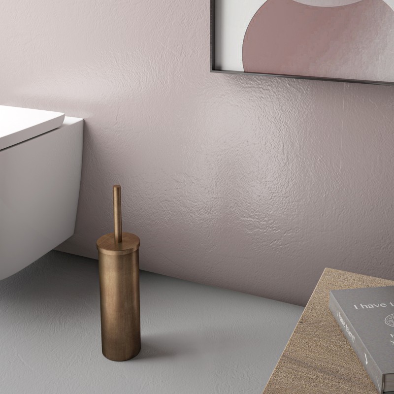 FLIP WC štětka na postavení, měď mat 523382