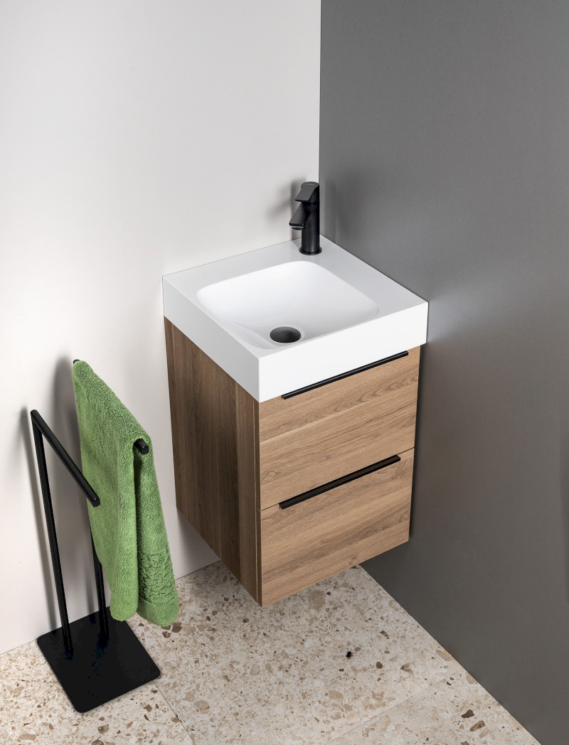 EMONA umyvadlová skříňka 39,4x55x39cm, dub cuneo EM040-2525