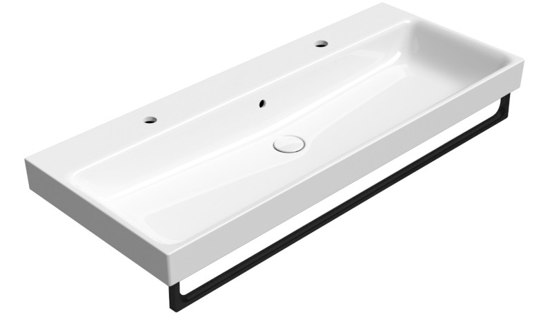 NUBES keramické dvojumyvadlo 120x50cm, bílá ExtraGlaze 9624211