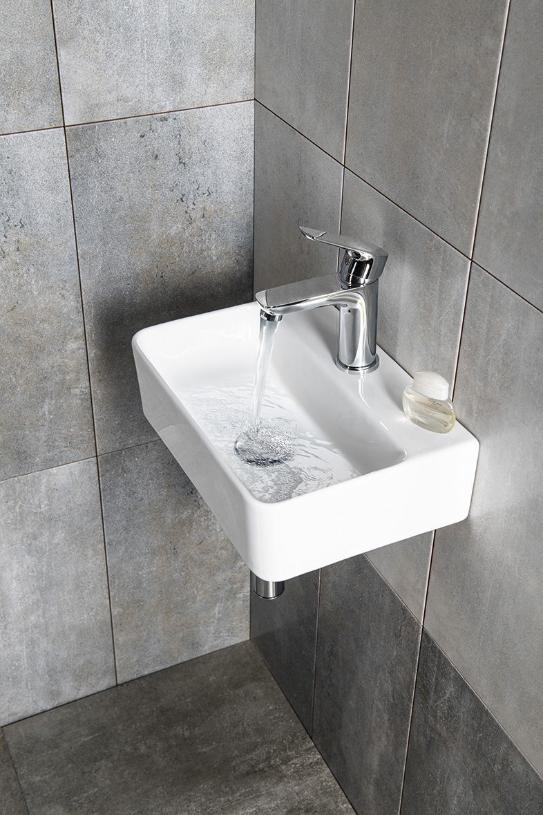 GERDA keramické umývátko, 36x25 cm, bílá AR362