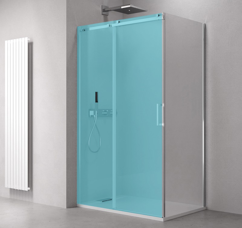 THRON boční stěna, 900 mm, čiré sklo TL3090