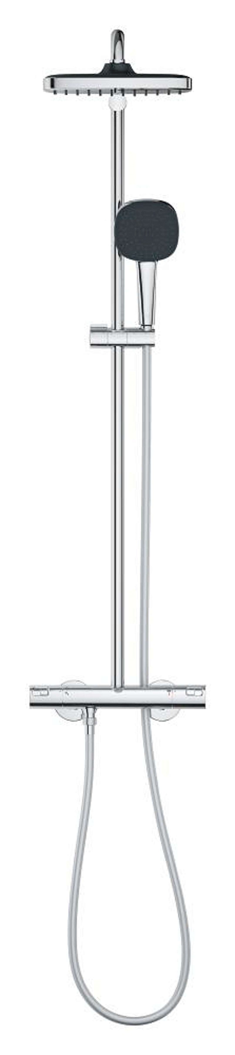 Vitalio Comfort Sprchový set s termostatem, 25x25 cm, 2 proudy, chrom GROHE 26696001