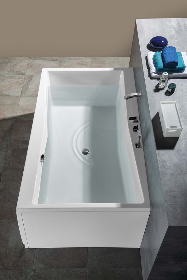 QUEST obdélníková vana 190x100x49cm, bílá 78531