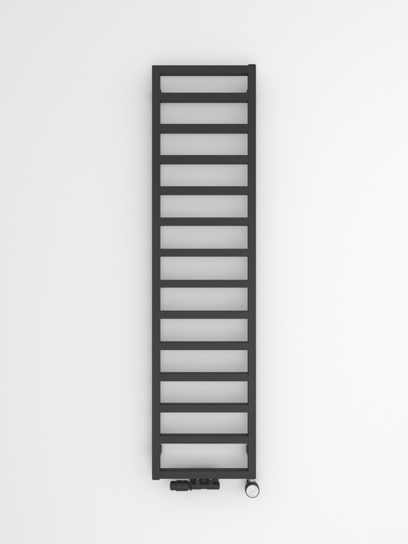 GIANLUCA otopné těleso 400x1590mm, černá mat GL159B