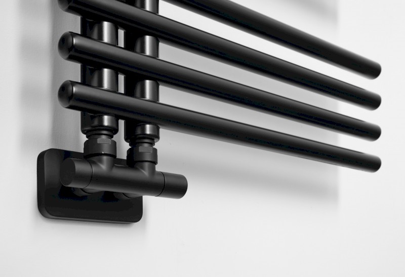 NYMPHA otopné těleso 500x1250mm, černá mat LLN125B