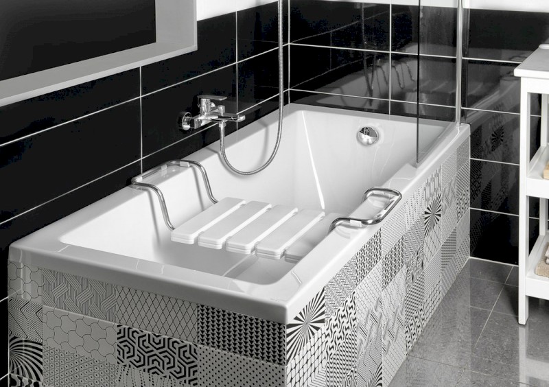 DOUBRAVA obdélníková vana 160x70x42cm, bílá A1670