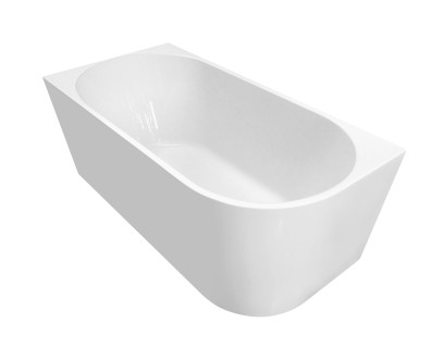 TIBERA L rohová stojící vana, 140x70cm, bílá E1066