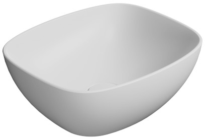 NUBES keramické umyvadlo na desku 40x35cm, bílá mat 978509