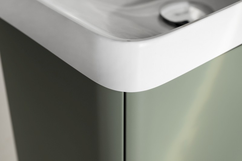 ZORBA umyvadlová skříňka 39x50x21,5cm, bílá lesk LT113-3030