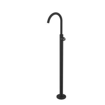 ULTRAMIX tělo umyvadlové baterie s připojením do podlahy, černá mat UT016B-1