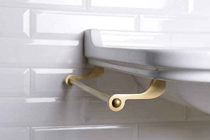 WALDORF držák ručníků 40cm, bronz 740893