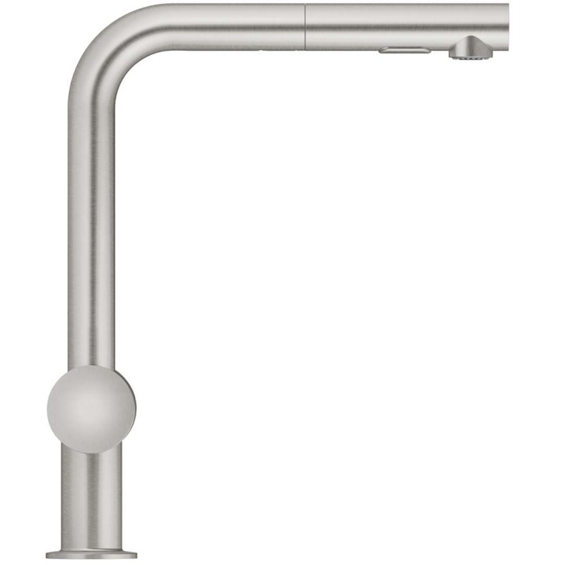 Minta Dřezová baterie s výsuvnou sprškou, supersteel GROHE 30274DC0