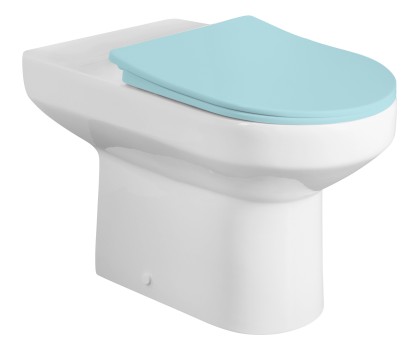 VERMET WC kombi mísa, 62,5x37 cm, spodní/zadní odpad, bílá VR038-432