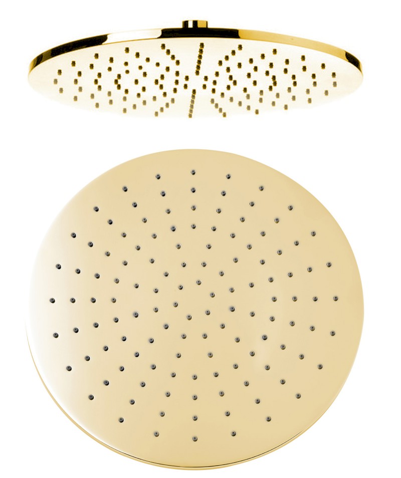 Hlavová sprcha, průměr 300mm, zlato SF417